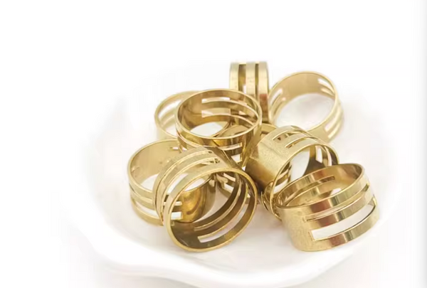 2 pcs / Gold Plated Jump Ring opener