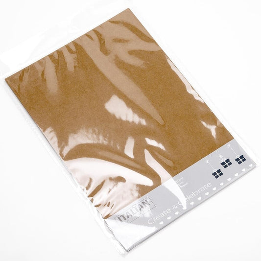 250gsm / A4 / Brown Kraft Card (10 sheets) IO-C17 (Wholesale)