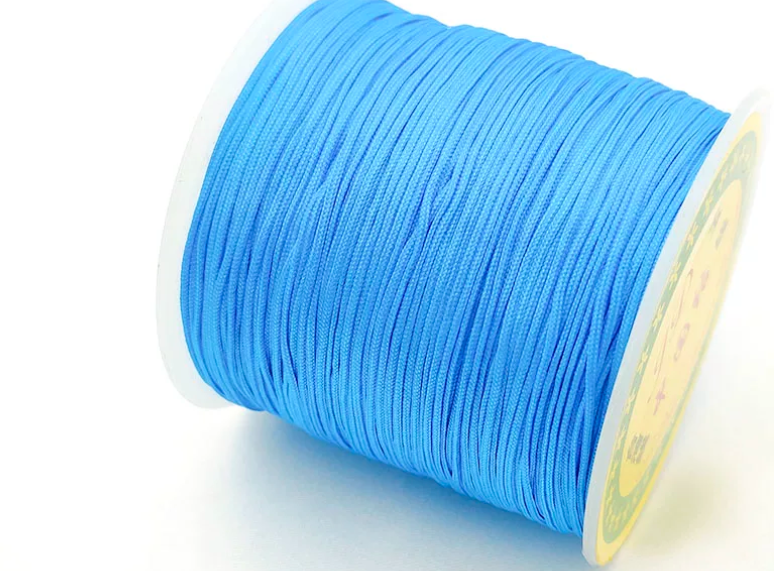 1 roll / 100 meters / Nylon Beading String Knot Cord, Thread for Bracelet Jewelry Making