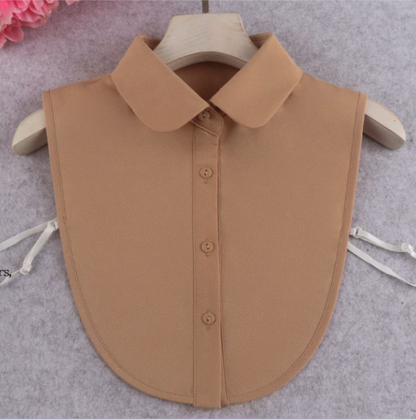 Chiffon Pan Fake Collar, False Collar, Removable Collar B124(E)Pan
