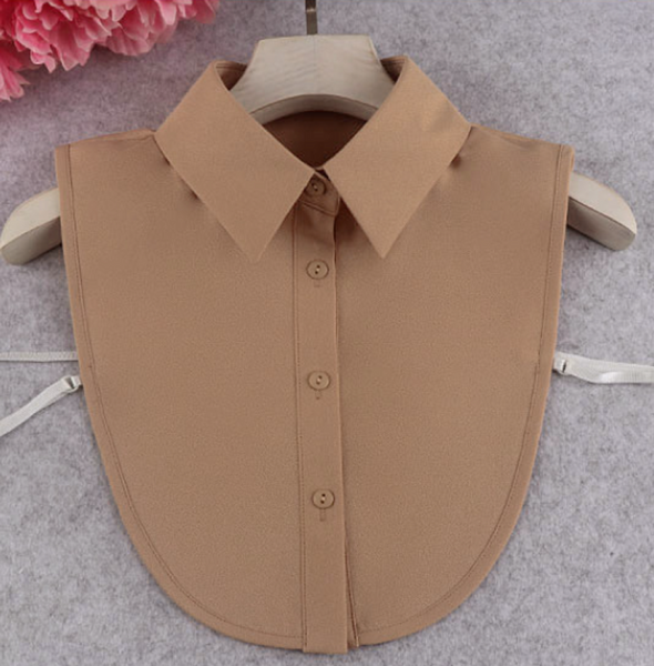 Chiffon Point Fake Collar, False Collar, Removable Collar B124(E) point