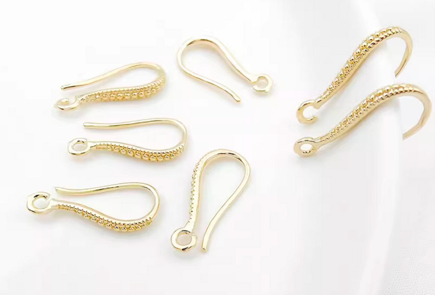 (EK97) 10 pcs / Gold Plated Earrings