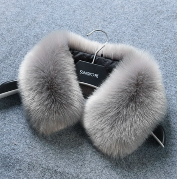 Faux Fur Collar, False Collar, Removable Collar B701(S)