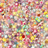 50g Mixed Acrylic Craft Beads DIY Jewelry Making Kit, Suitable For Making Bracelets MB2000