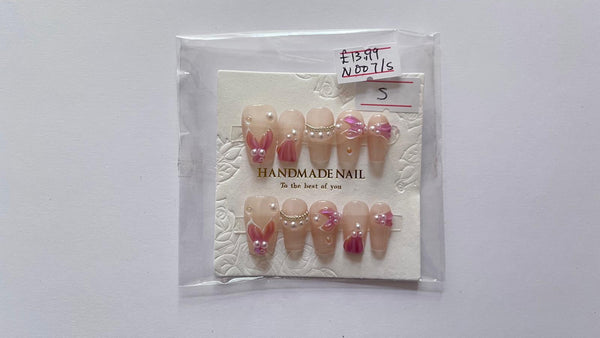 10 pcs / Press On Nails N007 (Size S)