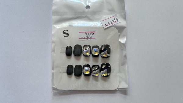 10 pcs / Press On Nails N023 (Size S)
