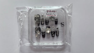 1 set Fake / False Press On Nails with box N036