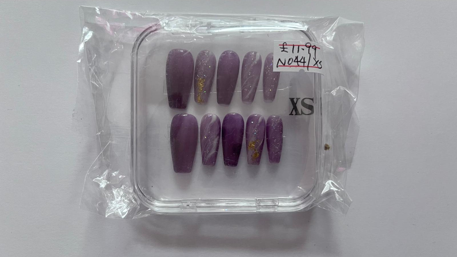 1 set Fake / False Press On Nails with box N044