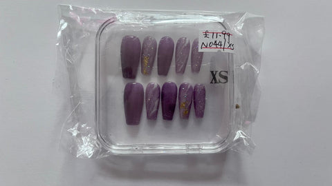 1 set Fake / False Press On Nails with box N044