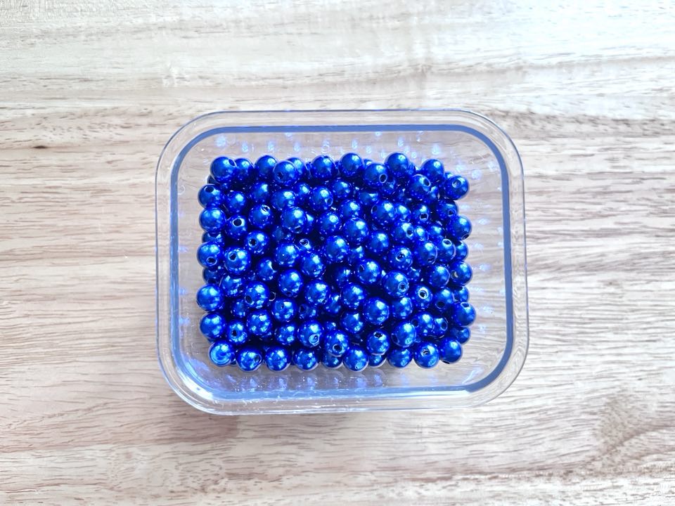 8mm, 10mm, 12mm / Round Acrylic Beads, Jewellery Making Beads