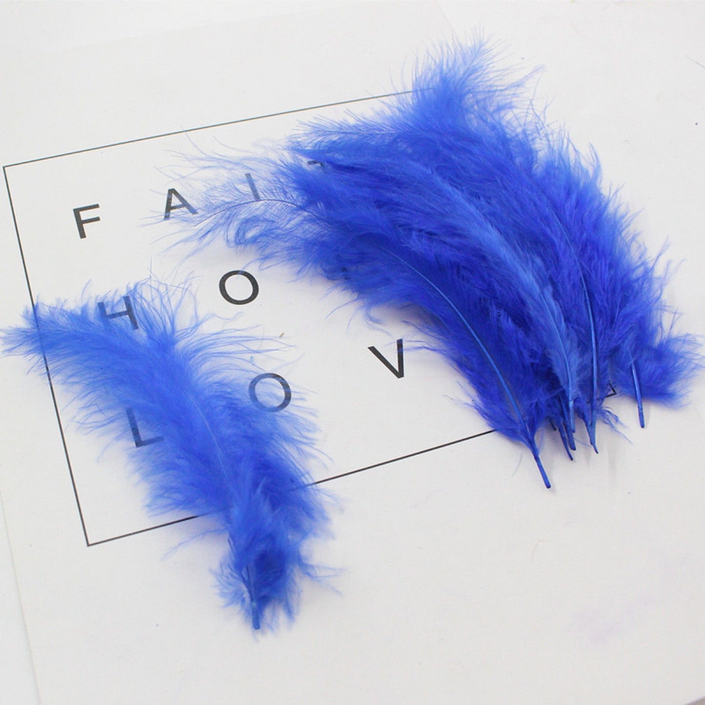 100 pcs / DIY Craft Soft Swansdown Feather Trim