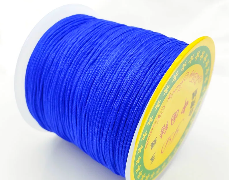 1 roll / 100 meters / Nylon Beading String Knot Cord, Thread for Bracelet Jewelry Making