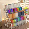Large capacity acrylic pen holder