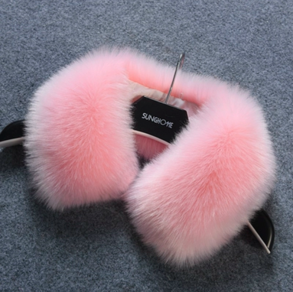 Faux Fur Collar, False Collar, Removable Collar B701(S)