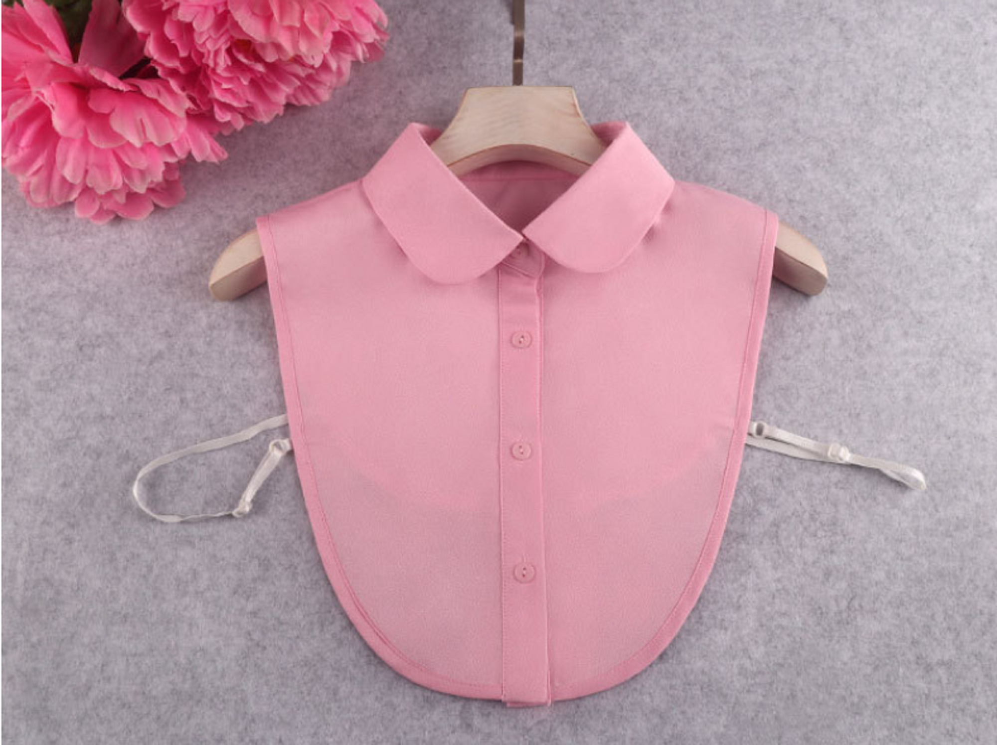 Chiffon Pan Fake Collar, False Collar, Removable Collar B124(E)Pan