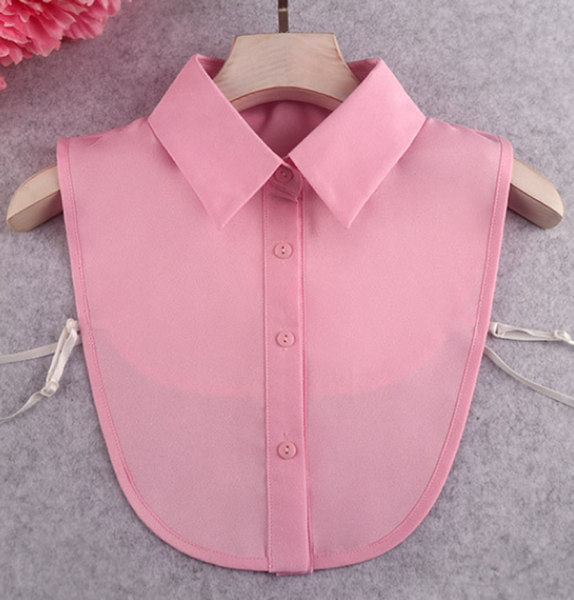 Chiffon Point Fake Collar, False Collar, Removable Collar B124(E) point