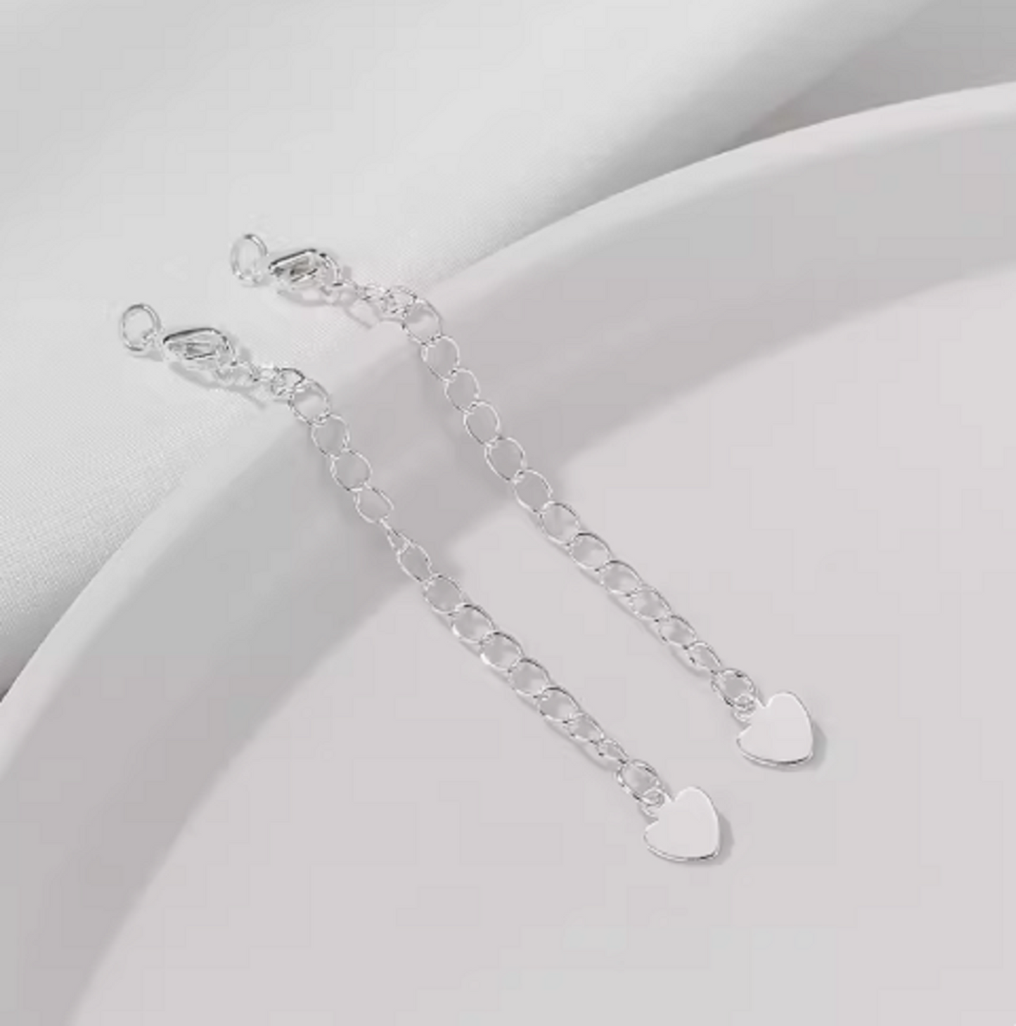 (EK102) 5 pcs / Gold Plated Extension with clasp