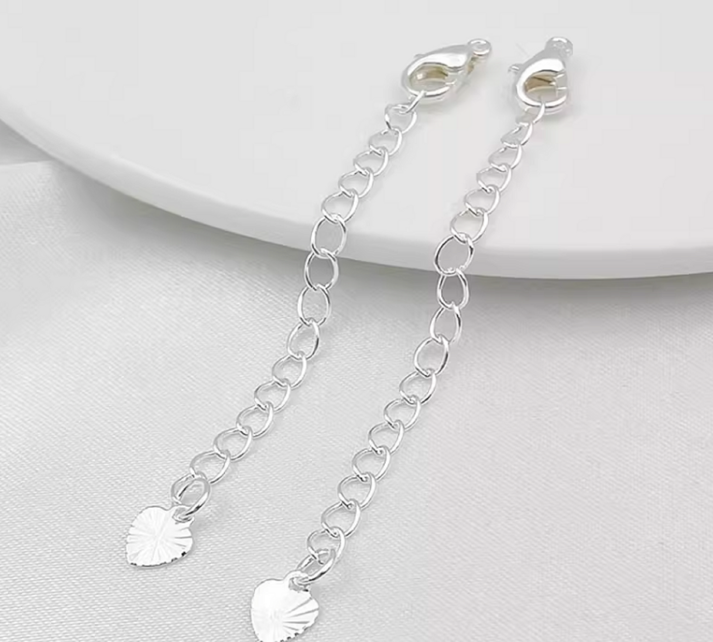 (EK102) 5 pcs / Gold Plated Extension with clasp