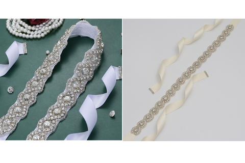 Wedding Crystal Belt, Bridal Dress Belt YS809