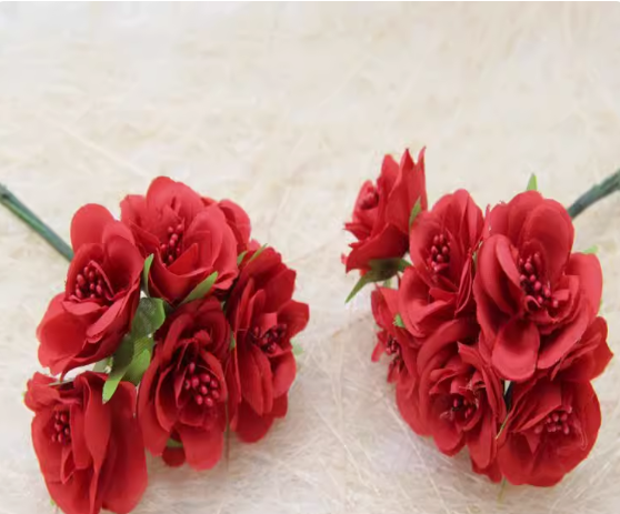 30 Pcs / 3cm / Mini Artificial Flowers   SF004