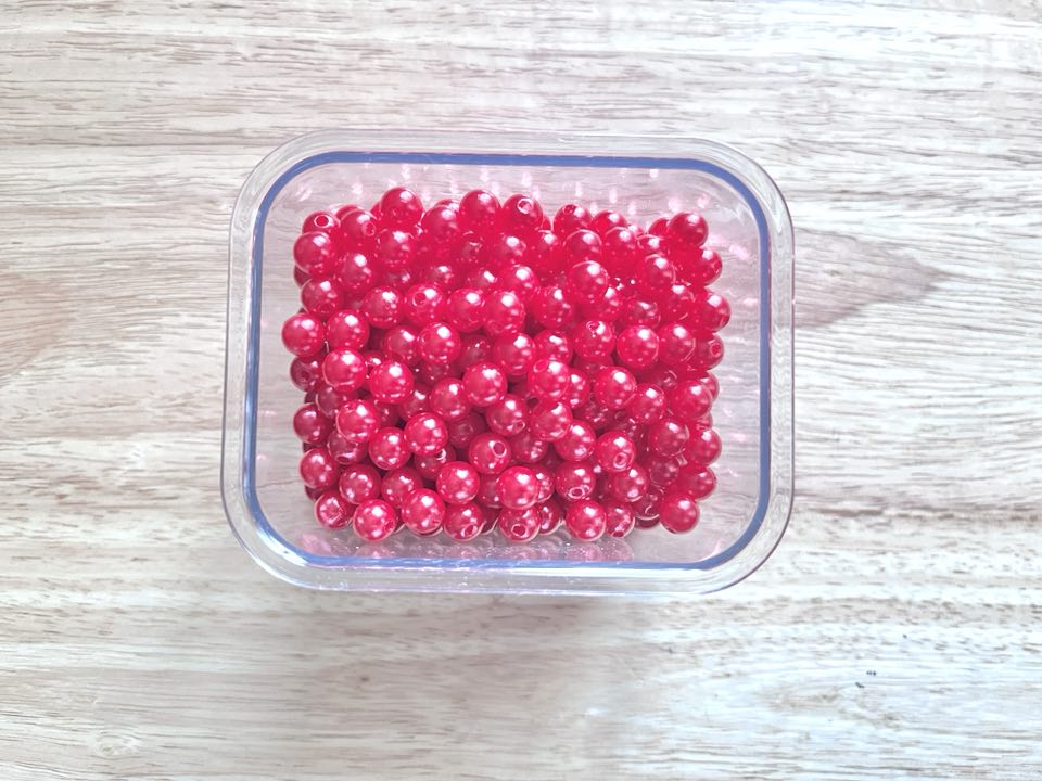 8mm, 10mm, 12mm / Round Acrylic Beads, Jewellery Making Beads