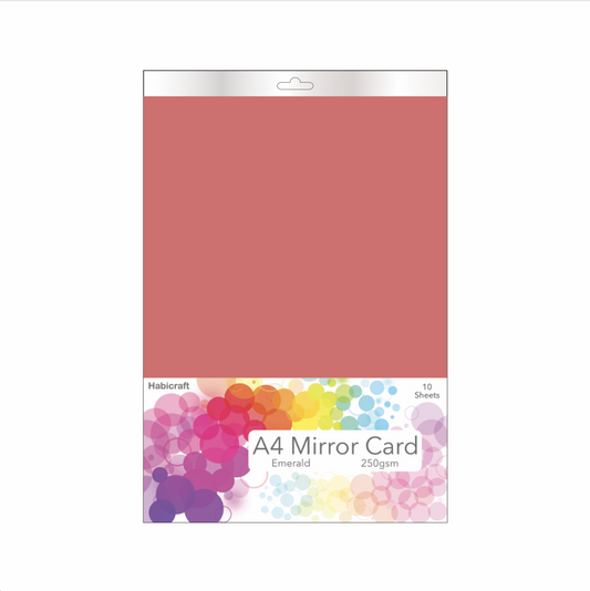 Habicraft / A4 / 10 sheets / Rose Mirror Card 250gsm (HMC05) Wholesale