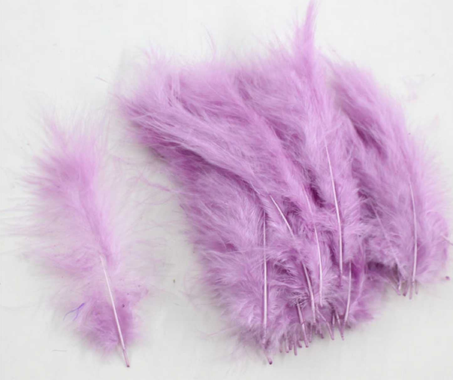 100 pcs / DIY Craft Soft Swansdown Feather Trim
