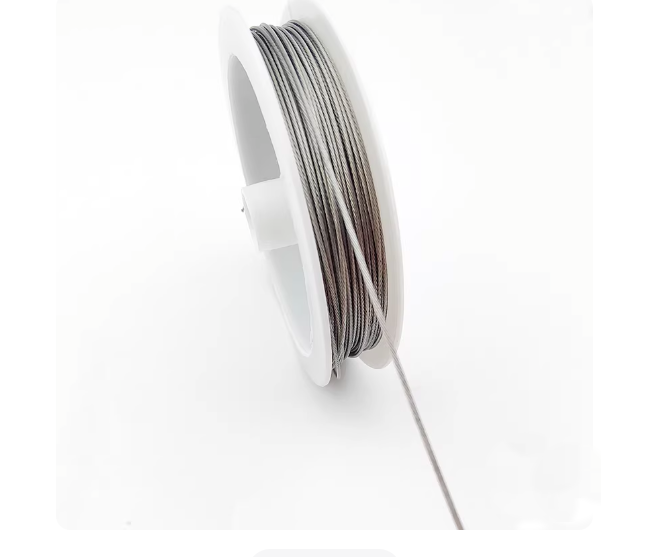 1 Roll / 25 meters / stainless steel wire for jewellery making, Craft Wire