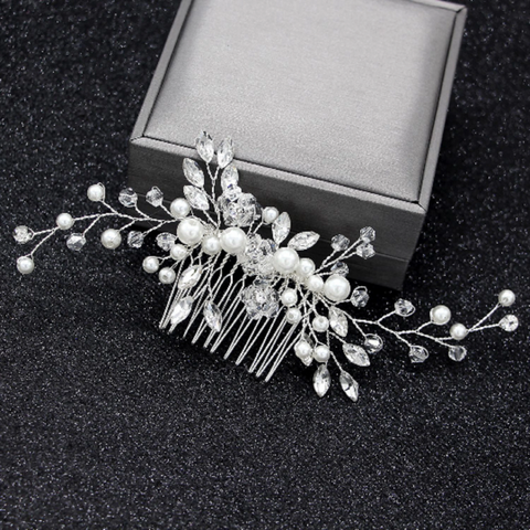 1 piece / Crystal Wedding Comb, Bridal Hair Accessories TS420