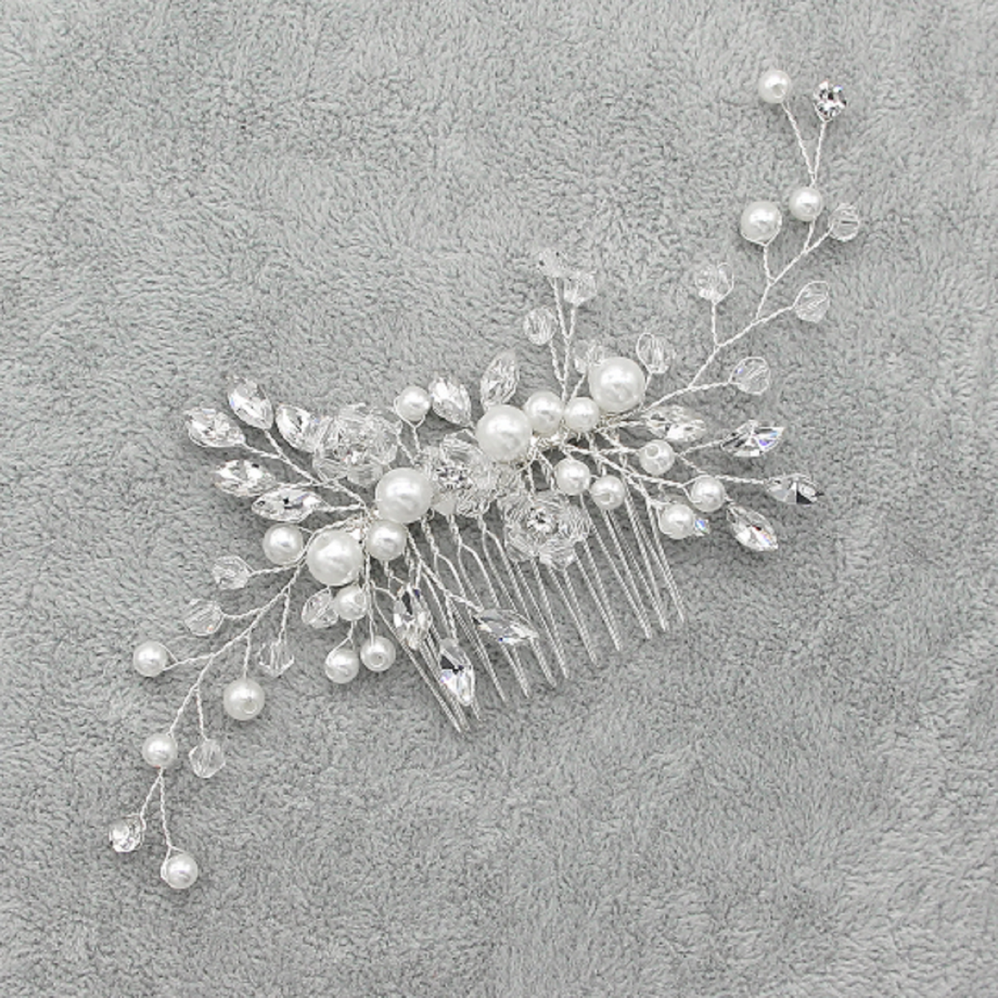 1 piece / Crystal Wedding Comb, Bridal Hair Accessories TS420