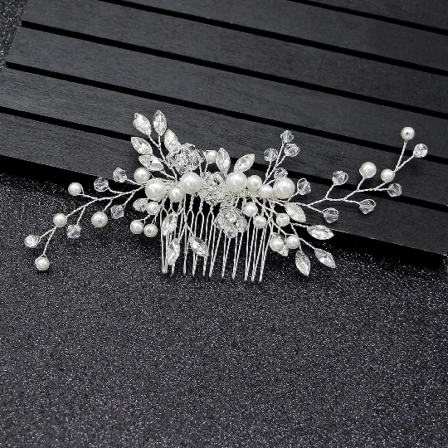 1 piece / Crystal Wedding Comb, Bridal Hair Accessories TS420