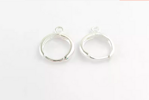 10 pcs / 14mm / Gold Plated French Hoop Earrings   EK19