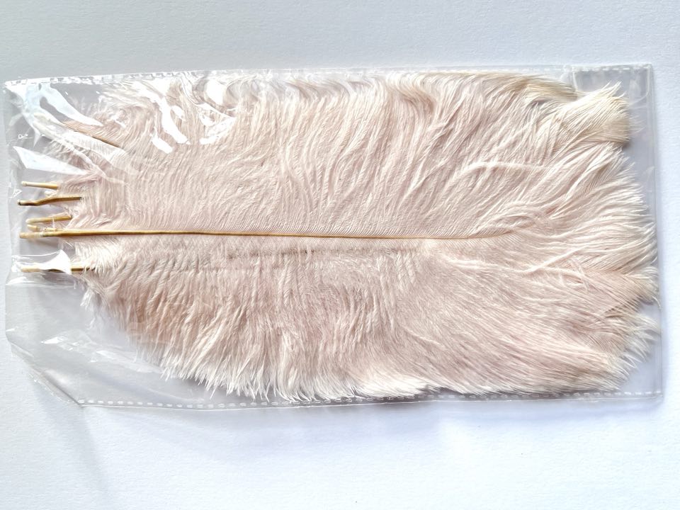 10 Pcs / 25-30cm / Fasinator Ostrich Feathers, Party Hat Decoration