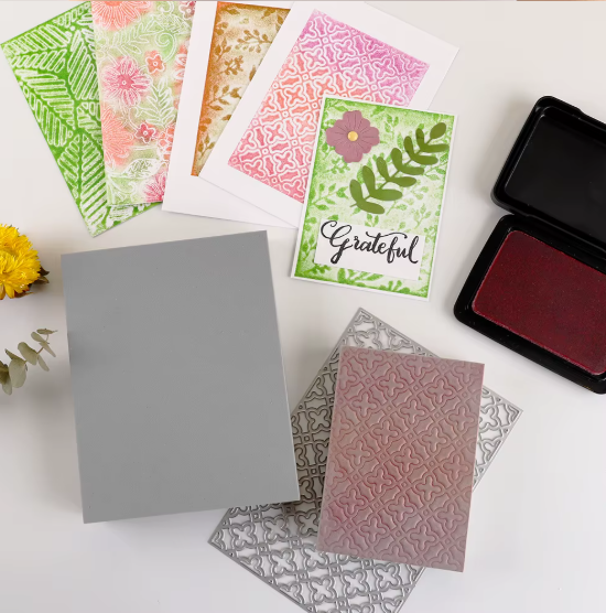 2 pcs / 10.8 x 7.7 x 1.4cm / Stamping Foam Block for Cardmaking, Scrapbook, Embossing