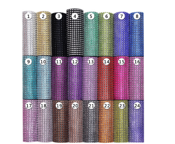 1 meter / 20 rows / Bling Bling Effect Trim (TR001)