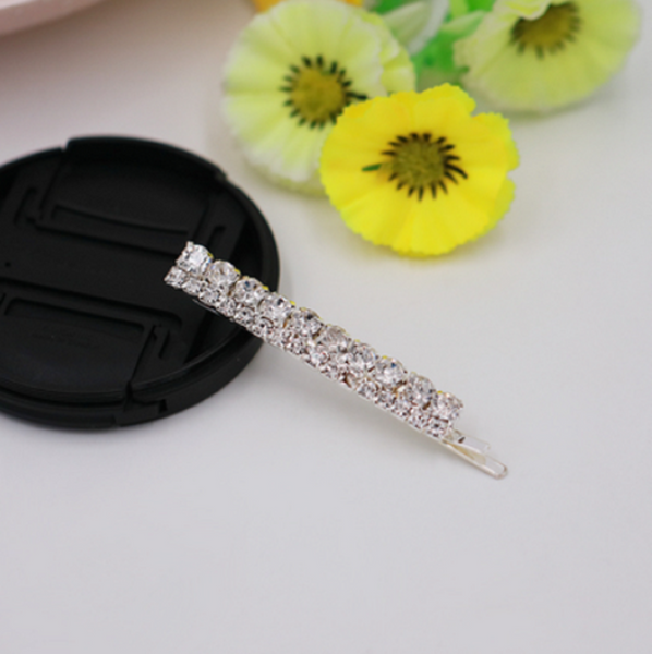 2pcs / Crystal Hair Clips CC004