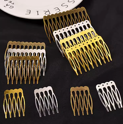 With Hole / Blank Hair Combs, DIY Hair Accessories