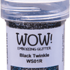 15 ml / Wow!  Embossing Glitter, Black Twinkle (WS01 )