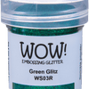 15 ml / Wow!  Embossing Glitter Green Glitz  (WS03)