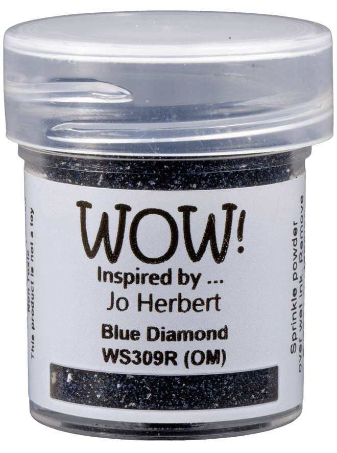 15 ml / Wow!  Embossing Sparkles, Blue Diamond (WS309)