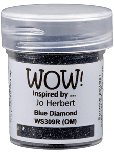 15 ml / Wow!  Embossing Sparkles, Blue Diamond (WS309)