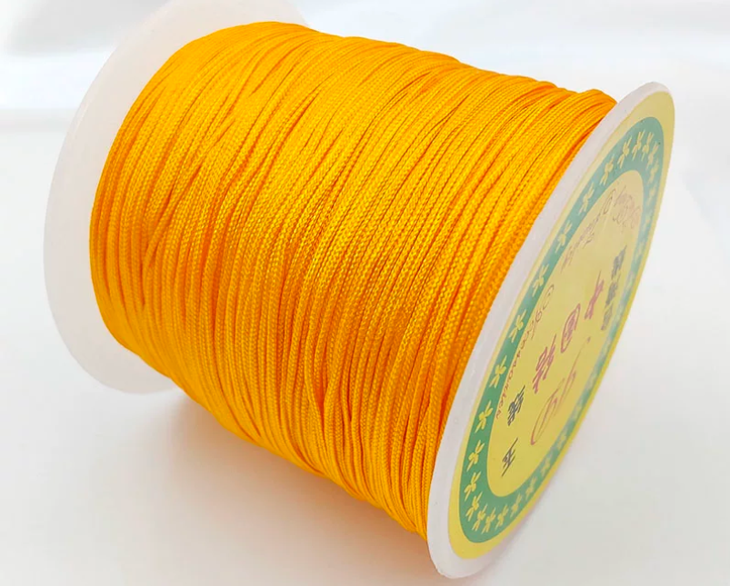 1 roll / 100 meters / Nylon Beading String Knot Cord, Thread for Bracelet Jewelry Making