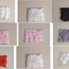 50 pcs / Pink / Organza, Silk / Flower Petals SF90