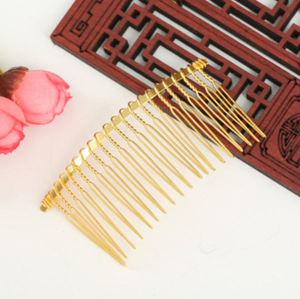 10 pieces  / DIY Plain Combs, Hair Accessories