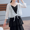B687 / Off White Lace Outfit, False Collar, Removable Collar