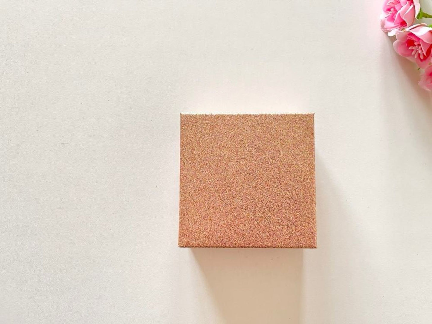 5 boxes / Small Glitter Jewellery Gift Boxes