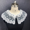 B663(W)-small / Off White / Elegant Lace Fake Collar, False Collar, Removable Collar