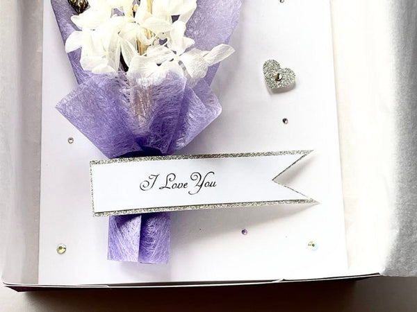 Luxury Handmade Preserved Birthday Card  C068