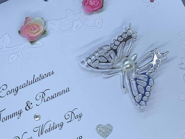 Luxury Handmade Wedding Card  C300