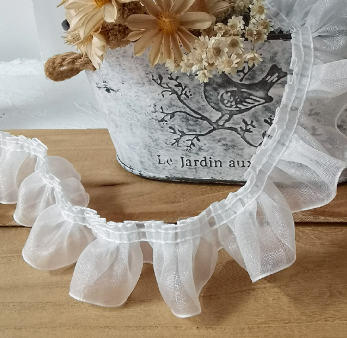 3cm, 4cm / Off White / Lace Trim  LF021